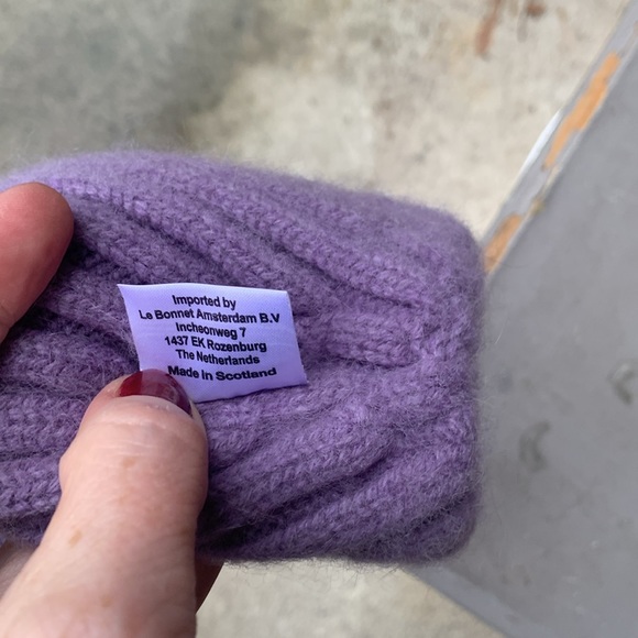 LE BONNET GRANDE BEANIE- Lavender - Picture 5 of 8